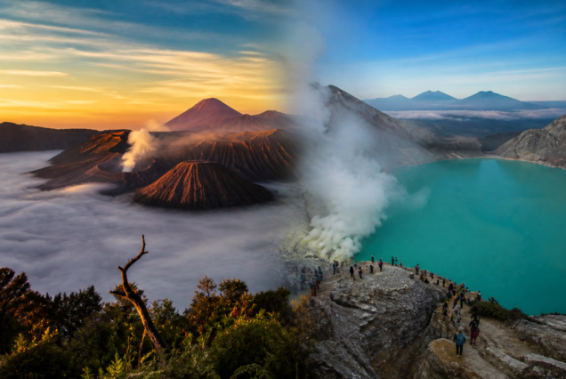 Fire, Smoke & Blue Flame — Bromo Ijen 2-Day Expedition from Surabaya